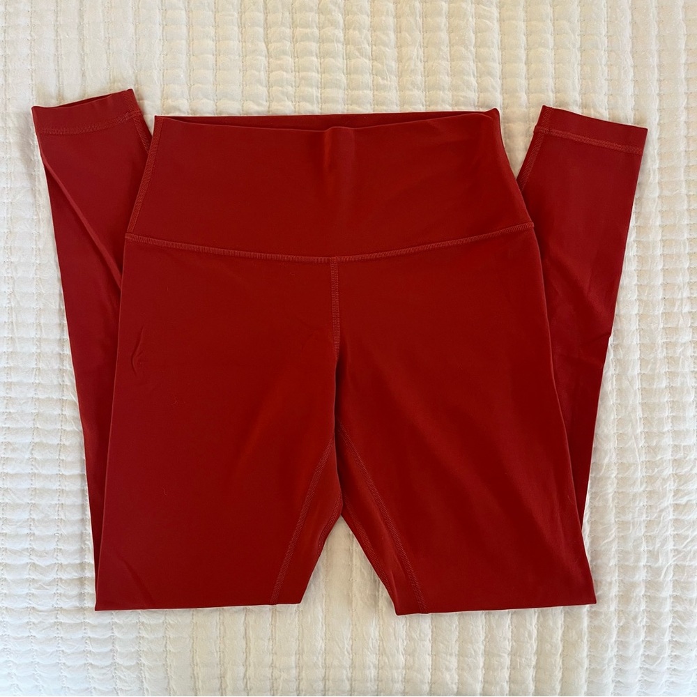 Lululemon Align Pant 28" Cayenne Size 8
